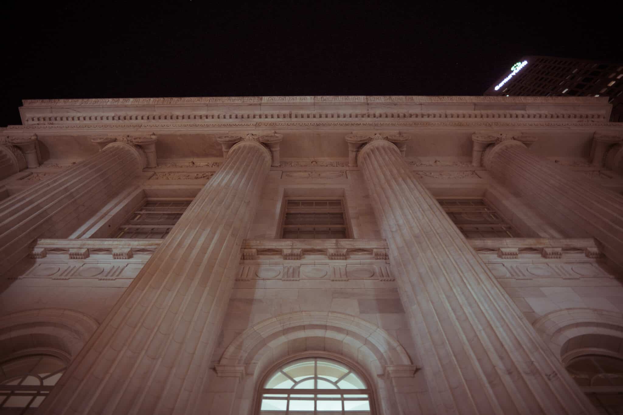Byron White U.S. Courthouse in downtown Denver, Colorado — a 1916 neoclassical landmark housing the U.S. Court of Appeals for the Tenth Circuit
